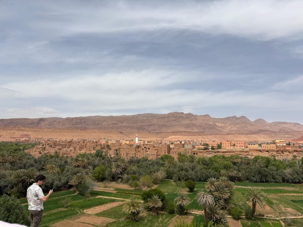 Todgha Valley oasis during a 3 day Agadir to Marrakech Desert Tour