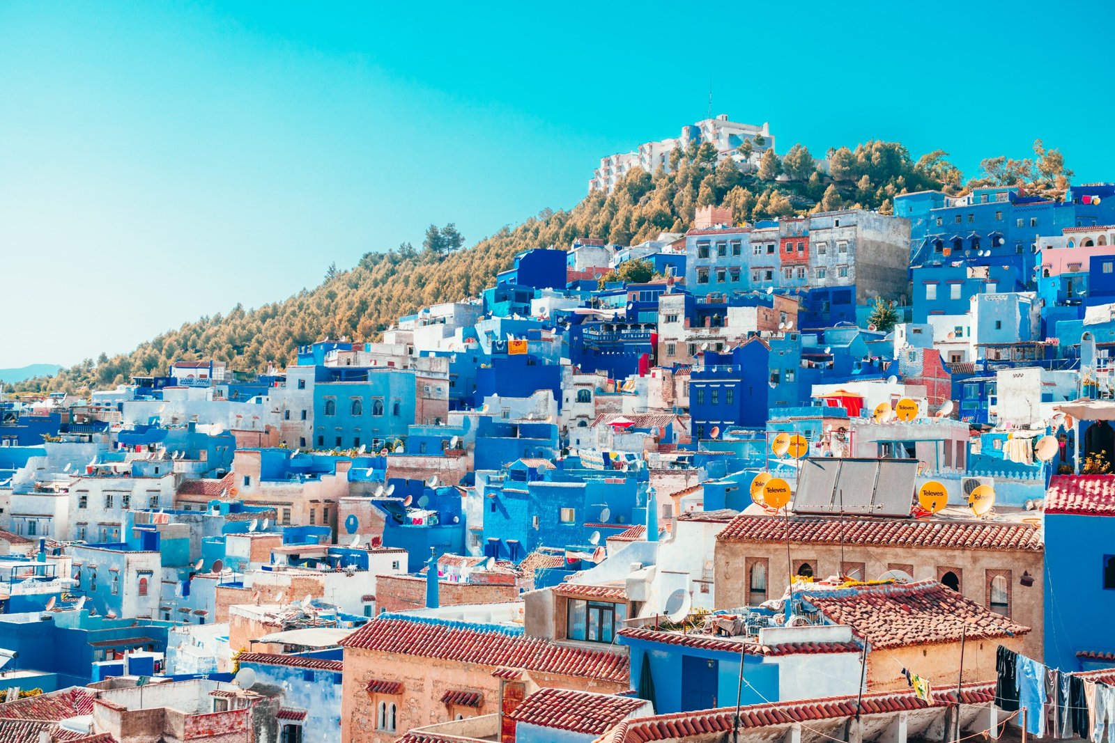 Chefchaouen blue city on a private Morocco tour